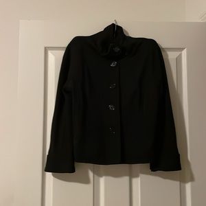 Max Studio Petite Jacket Black Sz SP